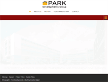 Tablet Screenshot of parkdevelopments.ie
